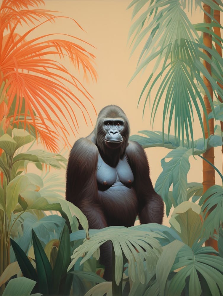 Gorilla 2 – Tropisches Tierporträt