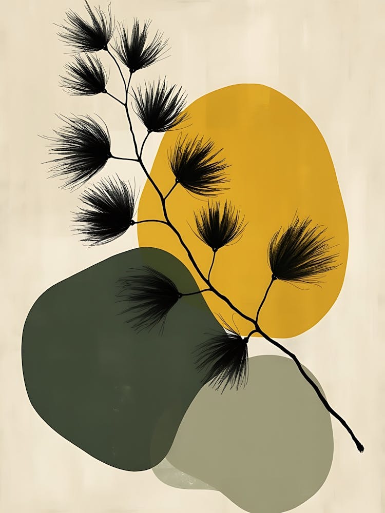 Soothing Nature Hues with Delicate Foliage