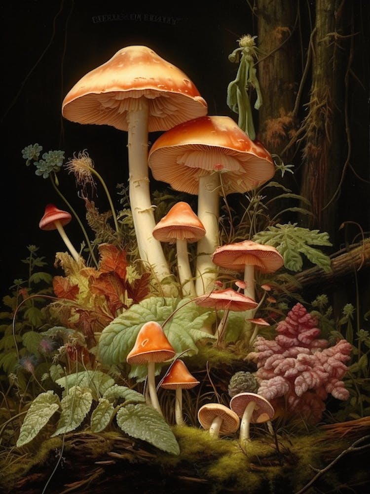 Forest Mushrooms 2