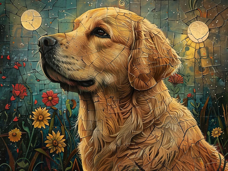 Golden Retriever Fine Art Portrait 2