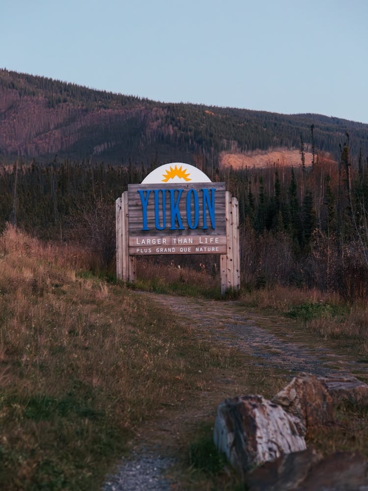 Yukon Territory Canada Sign