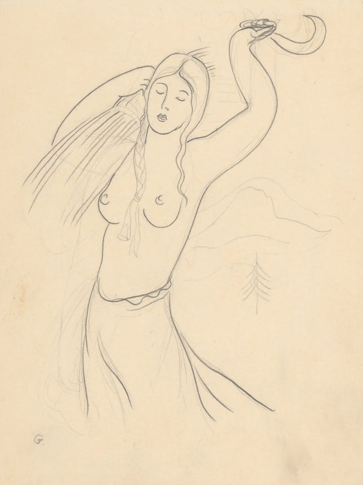 Girl With A Sickle, Mikuláš Galanda
