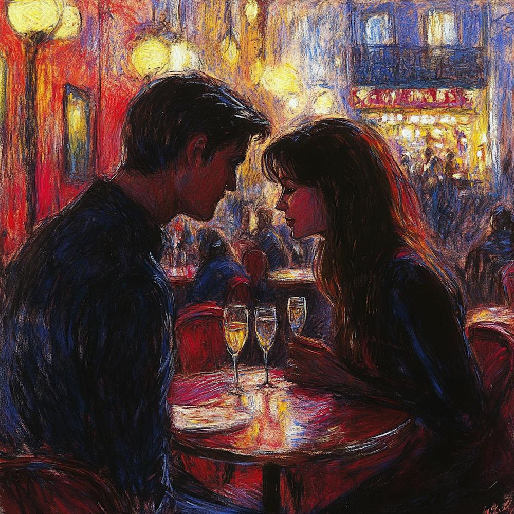 Couple In Paris