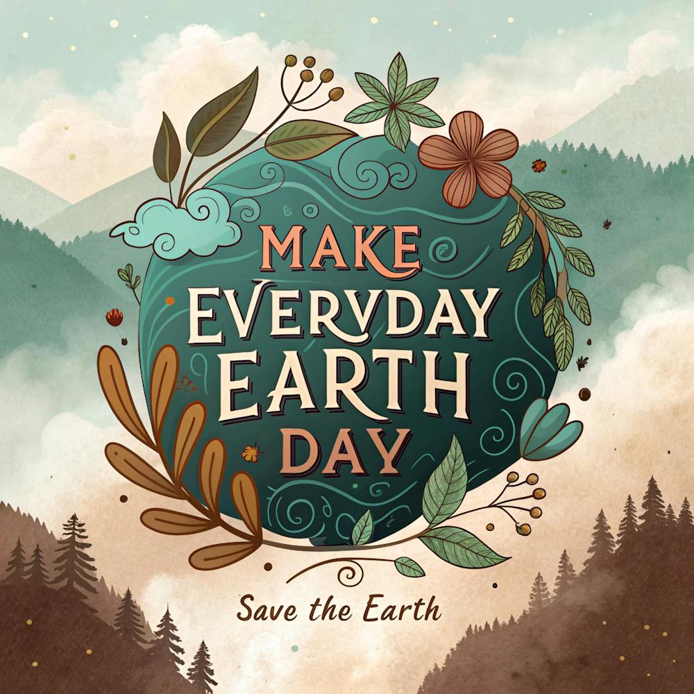 Make Everyday Earth Day Save The Earth 2