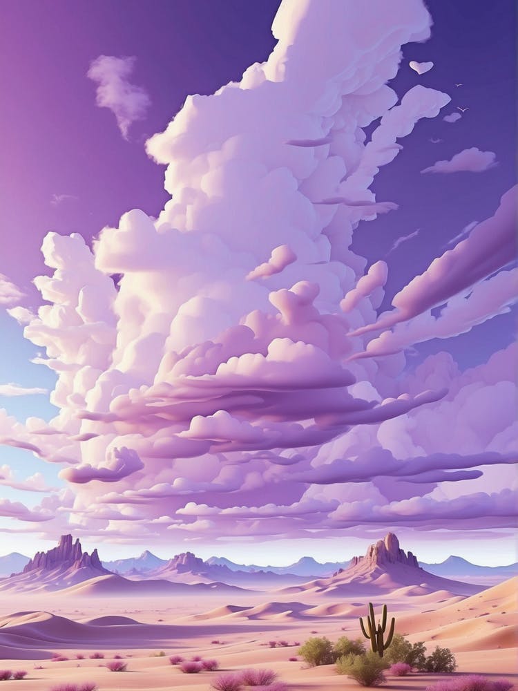 Desert Sky Canvas Art