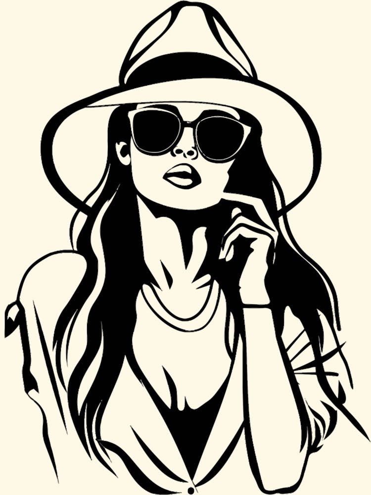 Femme au Chapeau 14