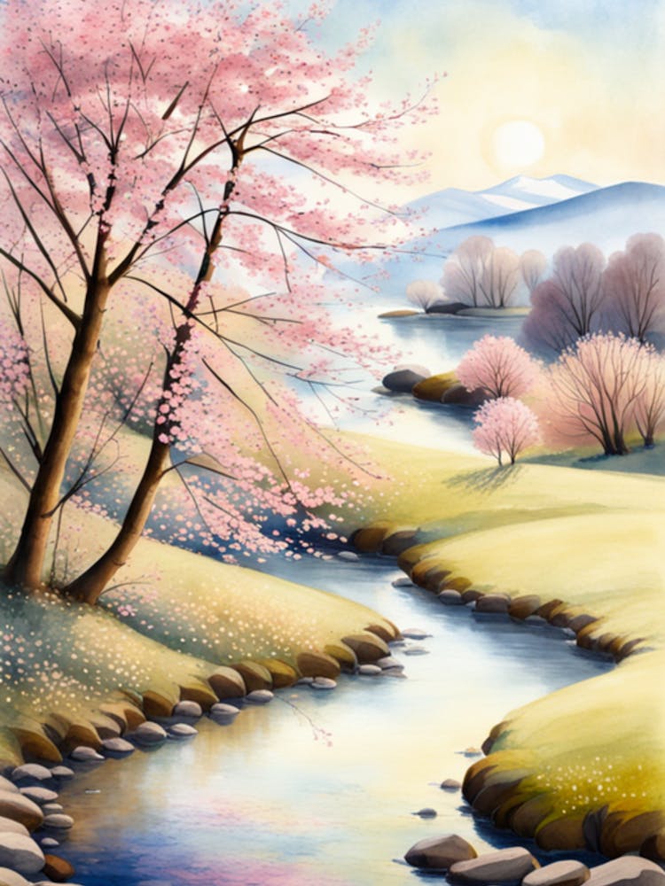 Cherry Blossoms In Spring
