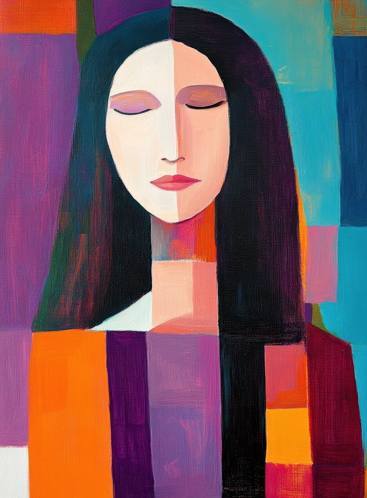 Abstract Of A Woman 95