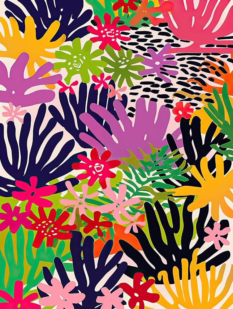 Palm Party Matisse Style