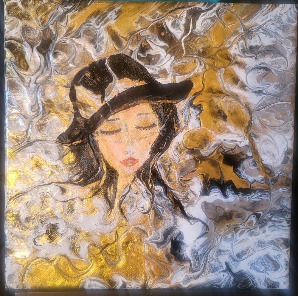Woman In A Hat