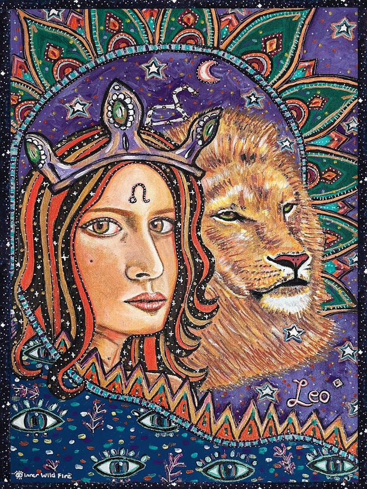 Queen Leo Zodiac Sign