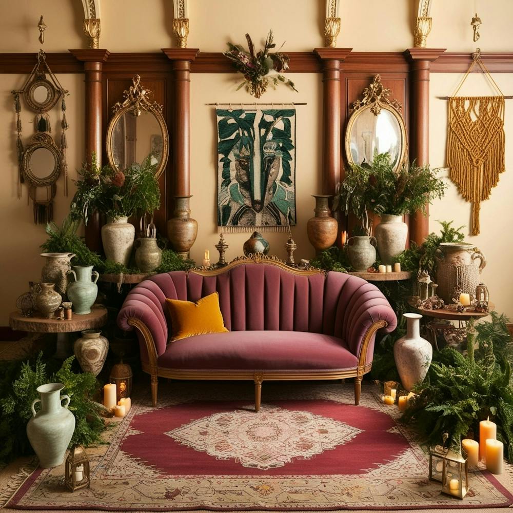 Bohemian Living Room 7