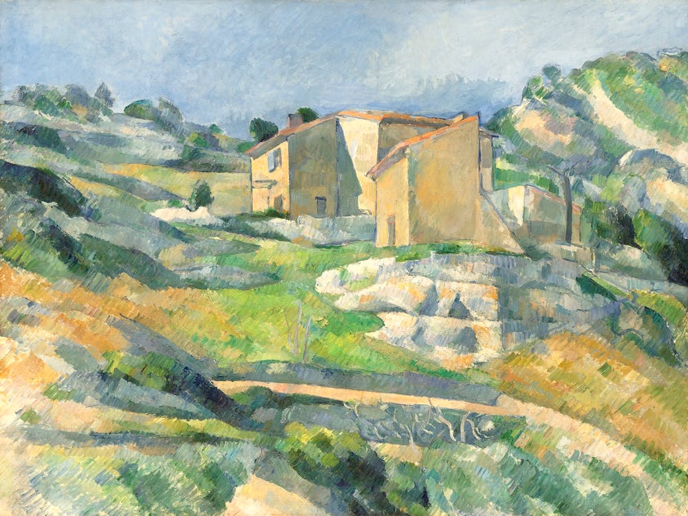 Houses In Provence The Riaux Valley Near L Estaque, Paul Cézanne