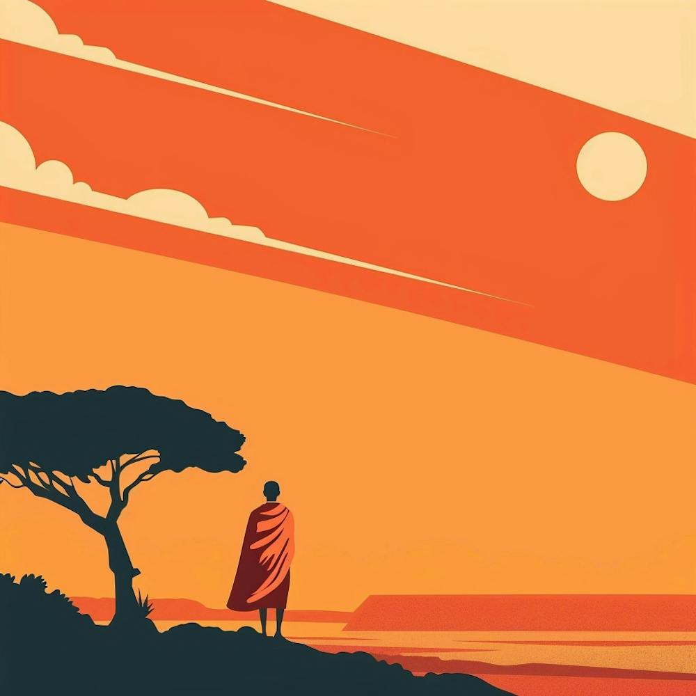 Sunset In Kenya 1
