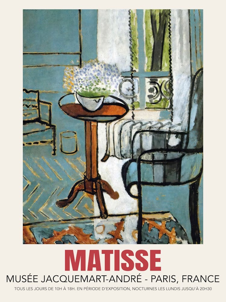 Matisse The Window Exhibition Flowers