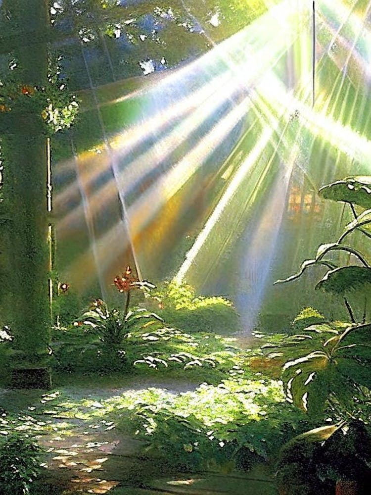 Franklin Park Conservatory And Botanical Gardens, 1, Usa Classic Painting