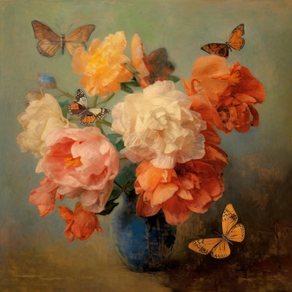 Odilon Redon Inspired Florals