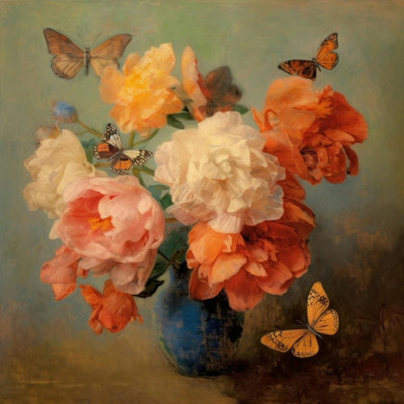 Odilon Redon Inspired Florals