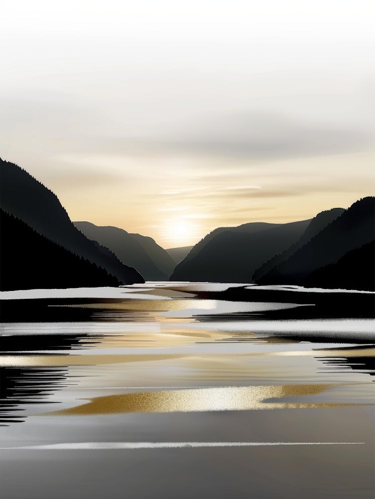 Sunset On The Lake 3