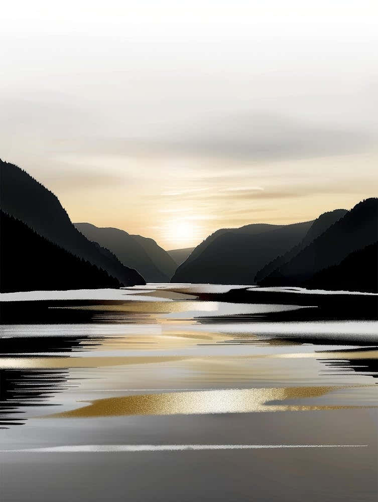 Sunset On The Lake 3