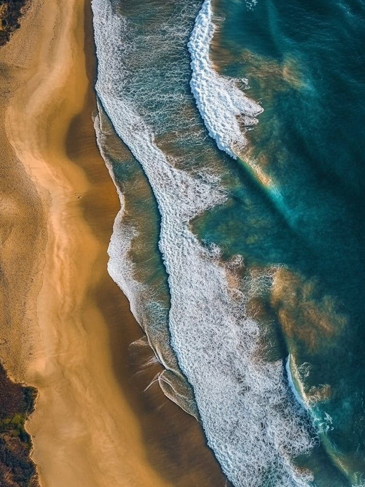 Aerial View Of A Beach 125