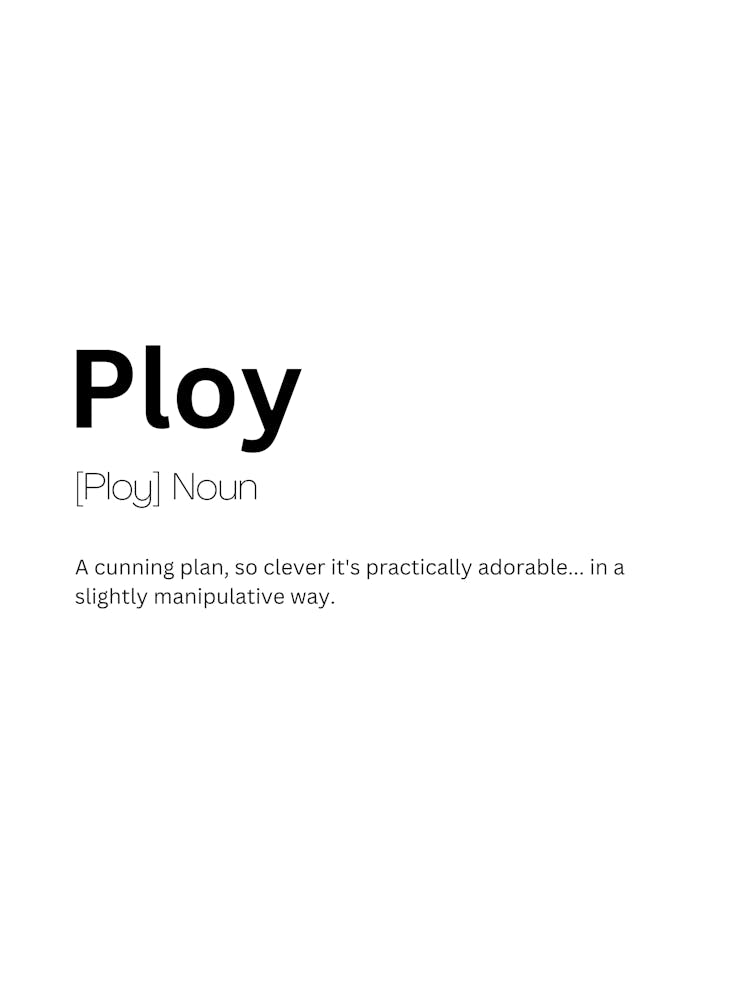Ploy Definition Meaning