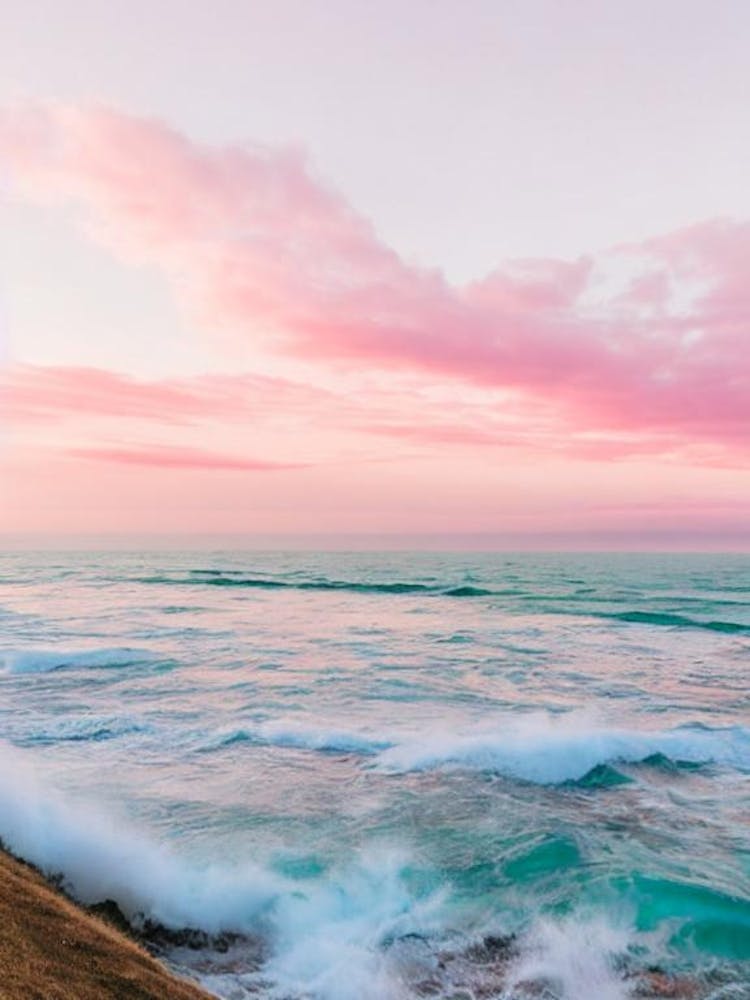 Chesil Beach, Dorset Pink Photography 2