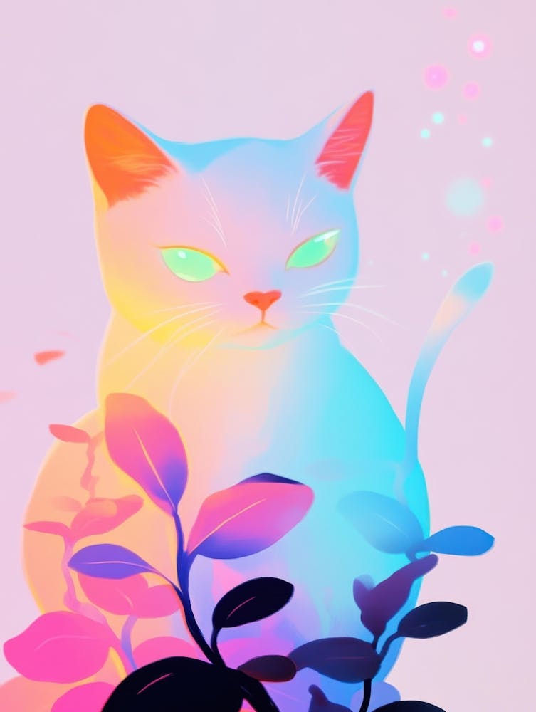 Cat In The Garden 27