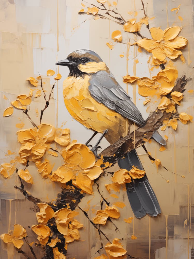 Oiseau sur une branche 2