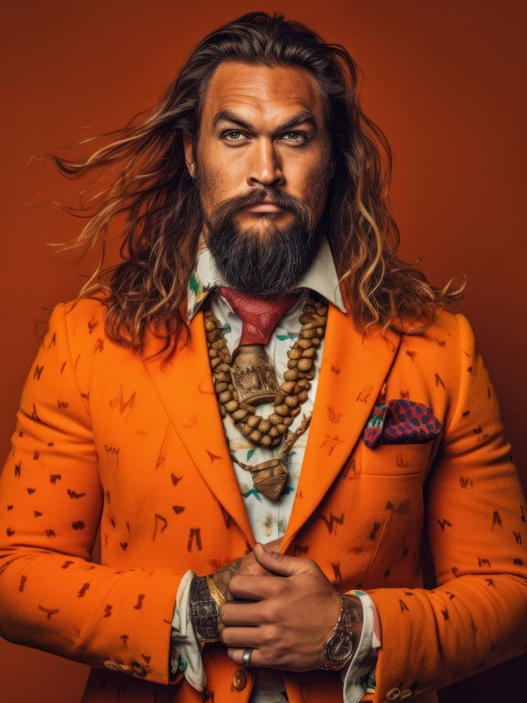 Jason Momoa Fashion Art