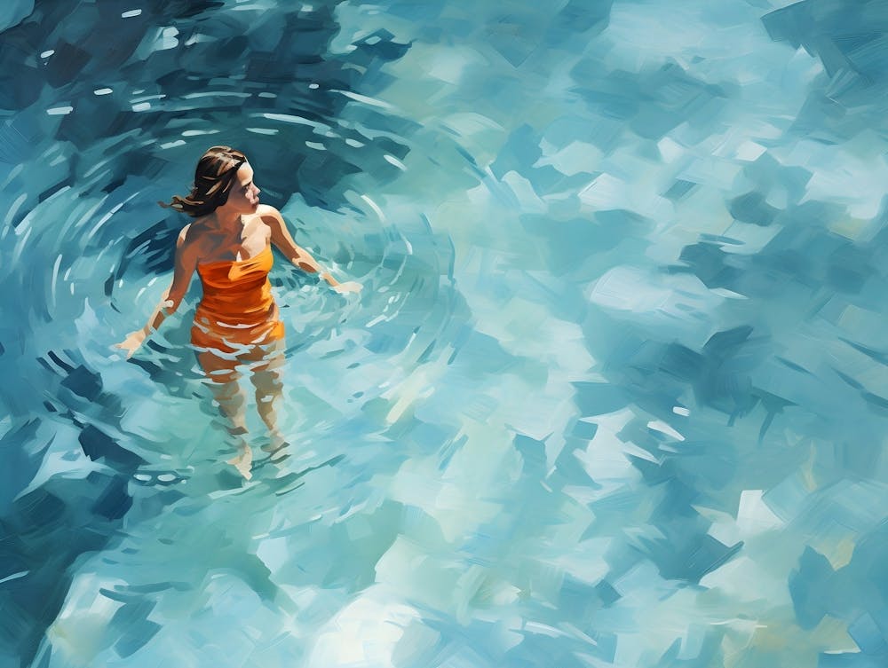 Woman In The Water 1