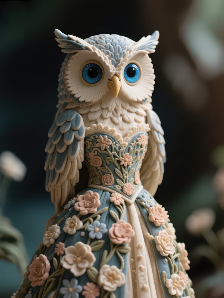 Owl In A Dress