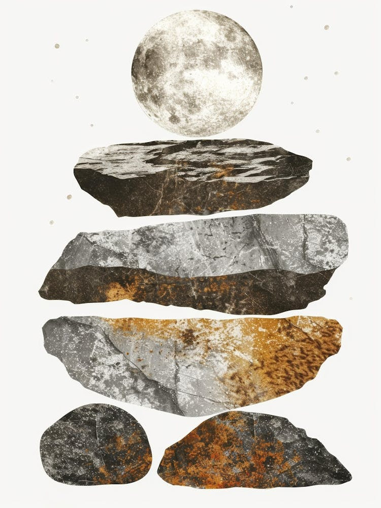 Moon And Stones