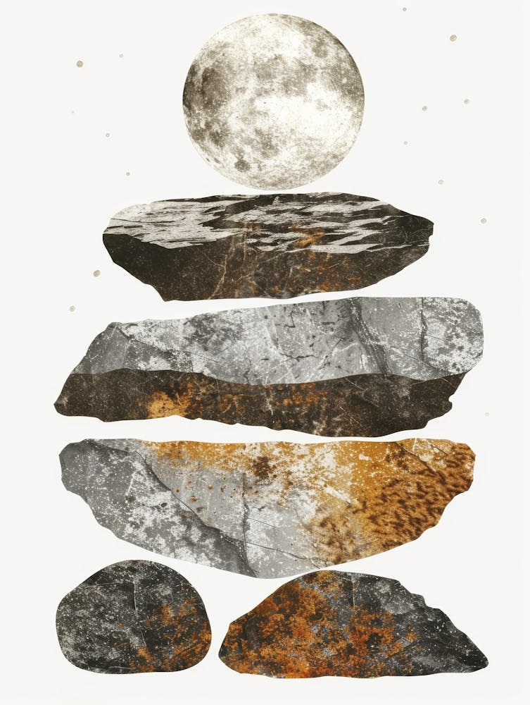 Moon And Stones