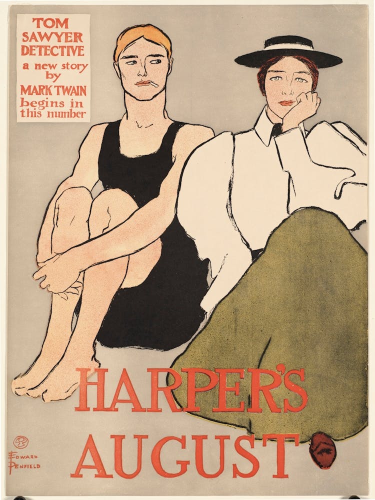 Harper's August , Edward Penfield