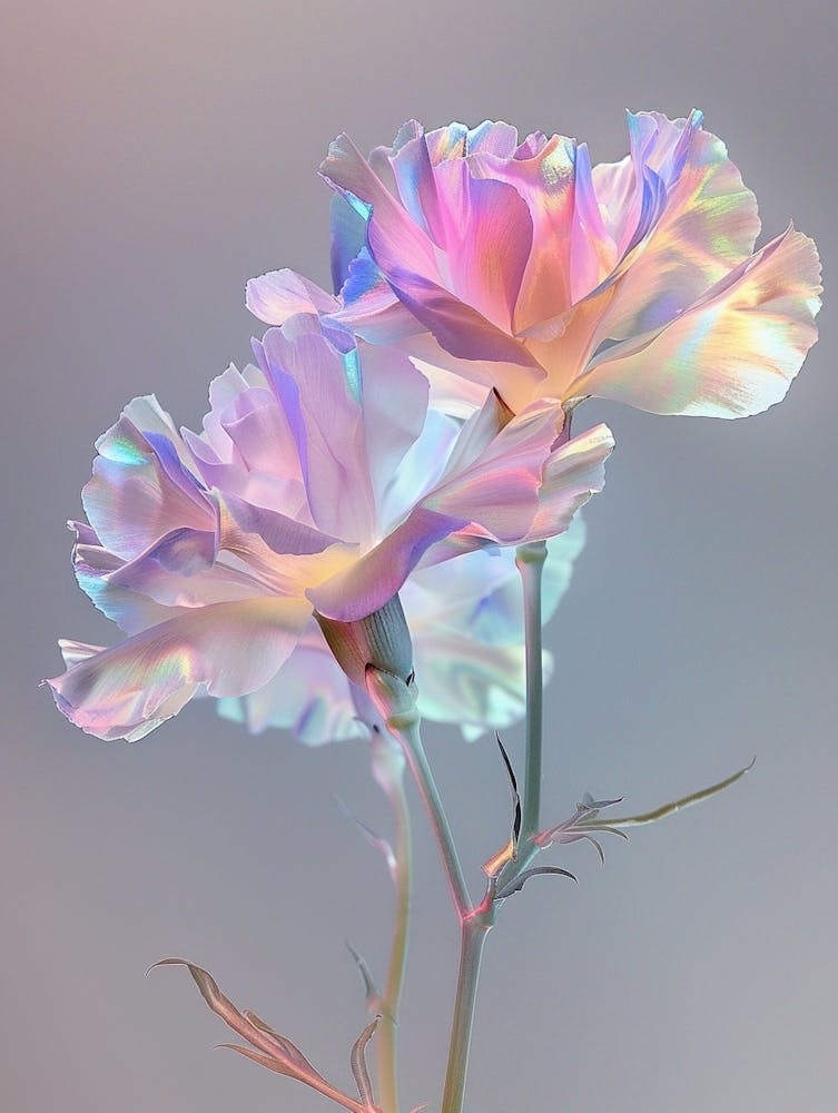 Iridescent Flower Carnation 5