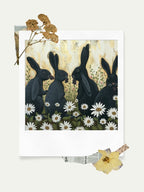 Scrapbook Bunnies Fairycore Painting 4