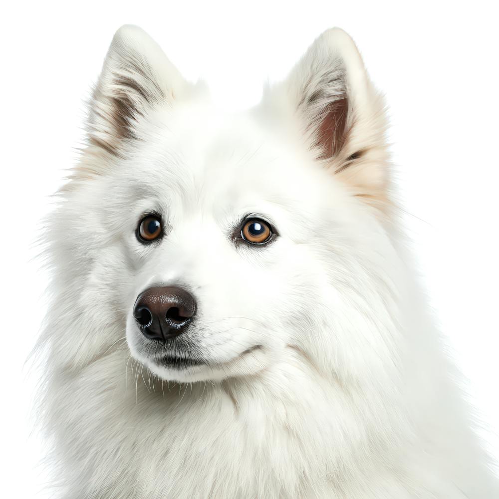 American Eskimo Dog Portrait