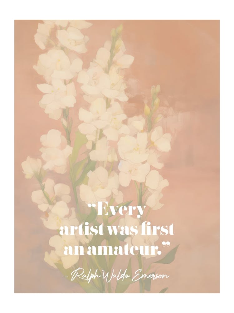 Citation d'Artiste Ralph Waldo Emerson