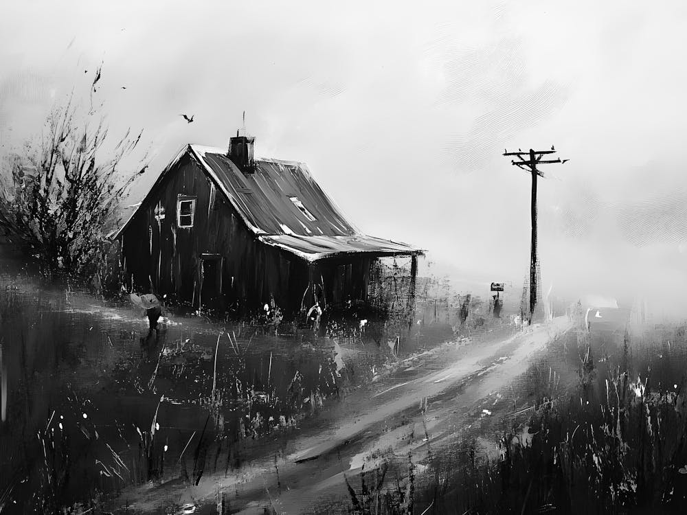 Peinture Noir Et Blanc 135