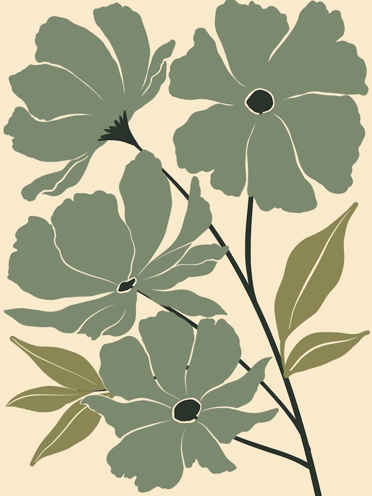 Green Flowers