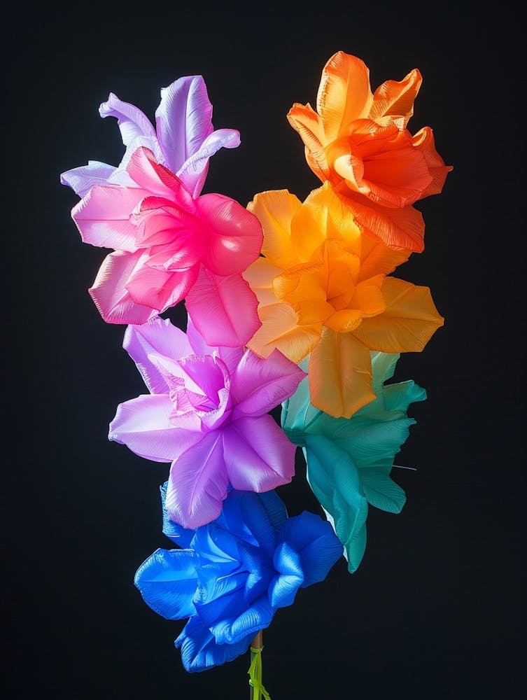 Bright Inflatable Flowers Delphinium 3