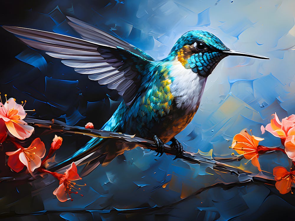 Flüsternde Wiesen Vögel zwischen den Blumen