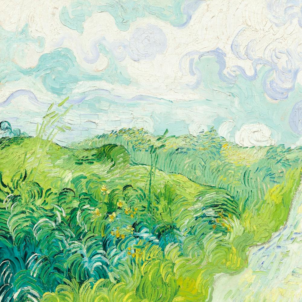 Vincent Van Gogh Champs de Blé Verts