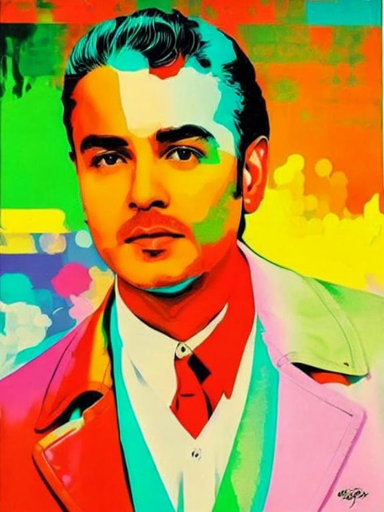 Gerardo Ortiz Pop Art Coloré