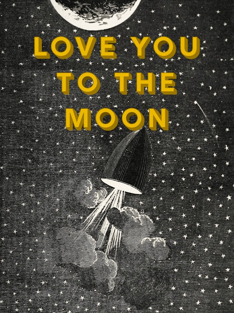 Love You To The Moon - Nursery Decor