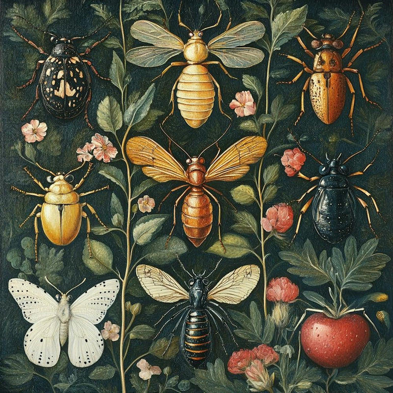 Beetle Garden Art