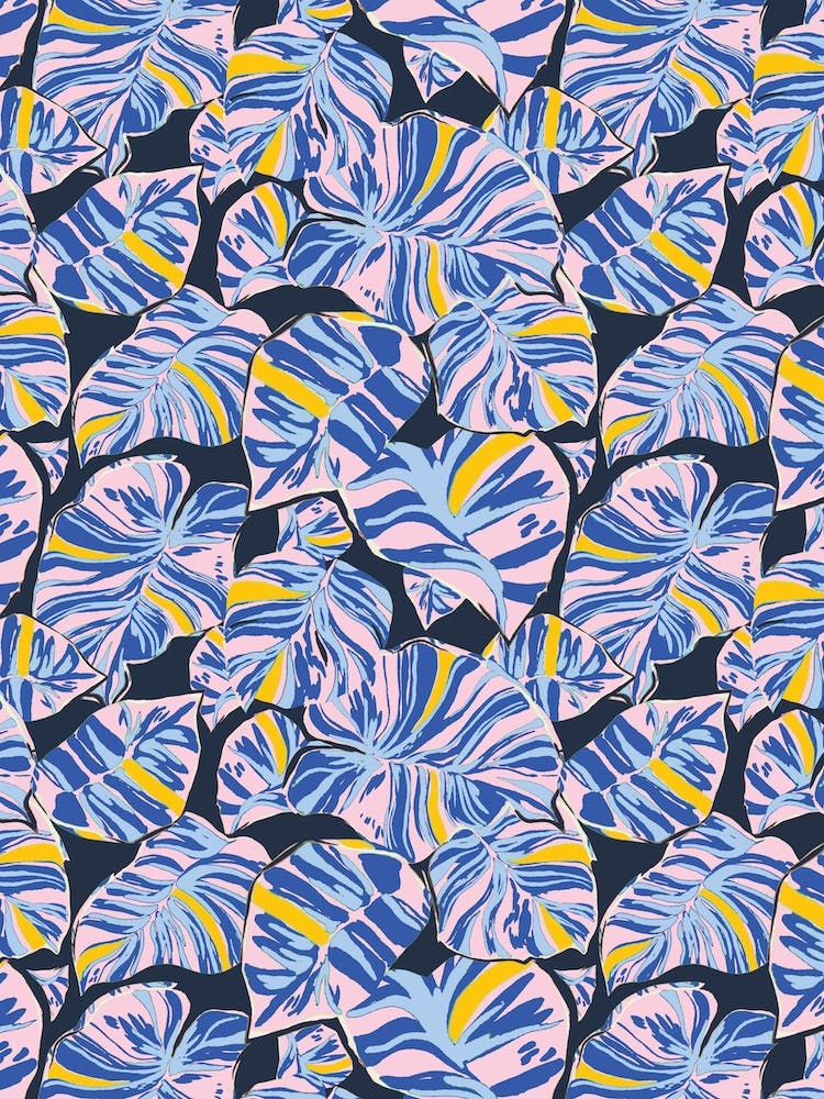 Monstera Leaf Print