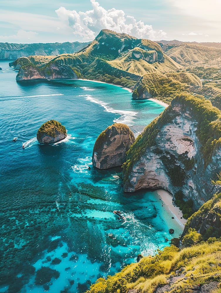 Cliffs In Bali
