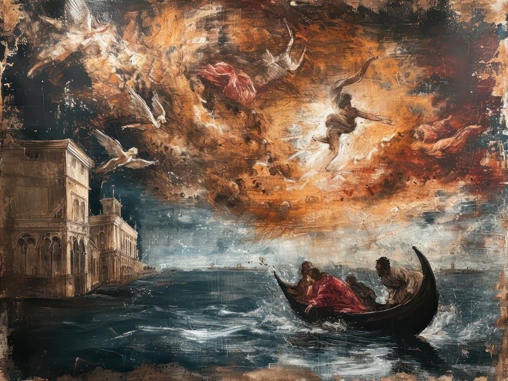 Contemporary Artwork Inspired By Tintoretto 4